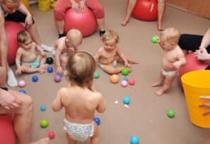 Kurzy plavání s dětmi Praha - Cvičení 9