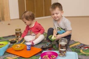 Kurzy plavání s dětmi Praha - Cvičení 4