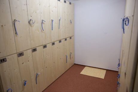 Kurzy plavání pro&nbsp;děti - Frýdek Místek - šatna